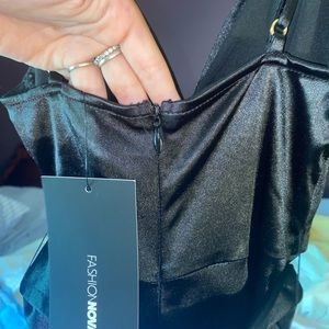 Fashion Nova Satin Dress